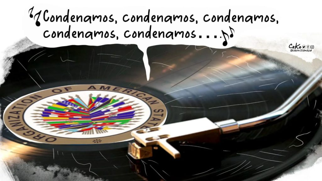 La Caricatura: El disco de la OEA