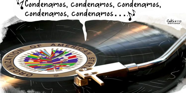 La Caricatura: El disco de la OEA