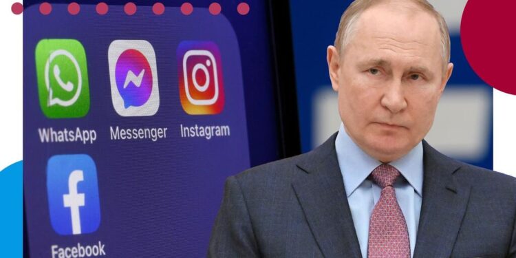 Uso de Facebook e Instagram son declarados ilegales en Rusia y podría ser pagado con cárcel