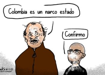 La Caricatura: El narco estado. Cako Nicaragua