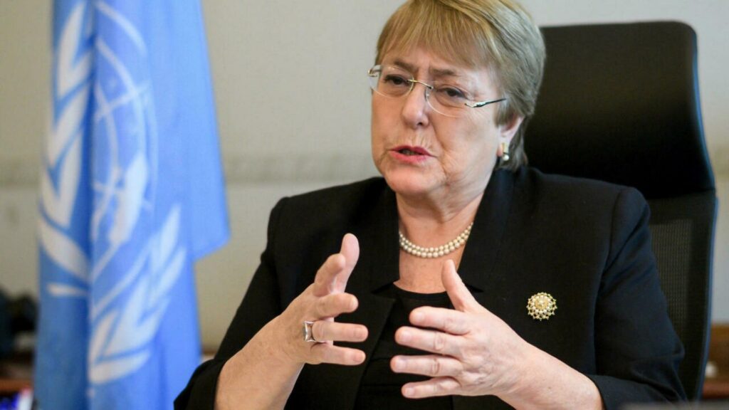 Michelle Bachelet denuncia aumento de la represión en Nicaragua