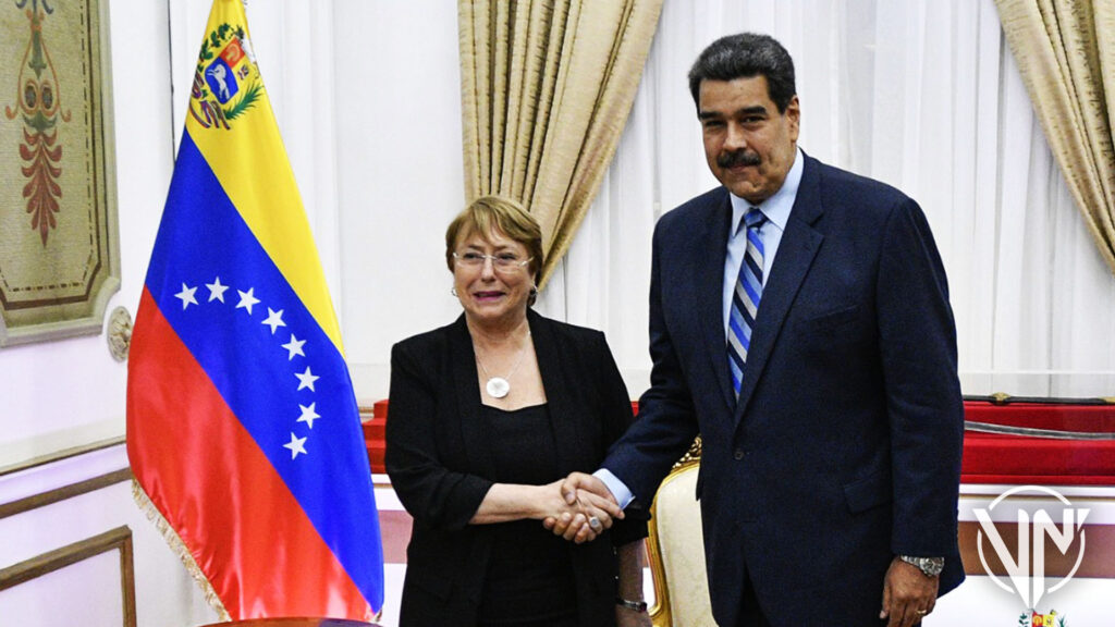 Maduro y Bachelet se reúnen para «garantizar» justicia en Venezuela