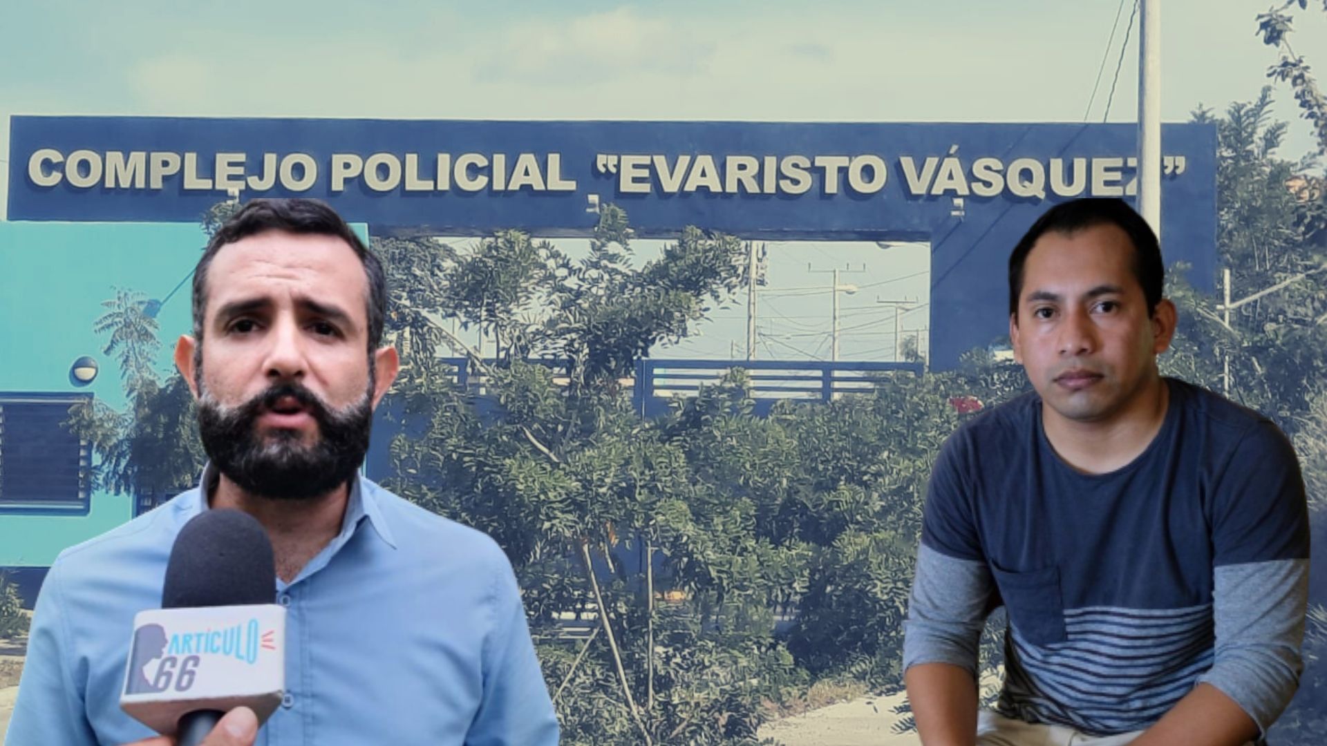 Justicia orteguista declara culpables a los presos políticos Álex Hernández y Róger Reyes