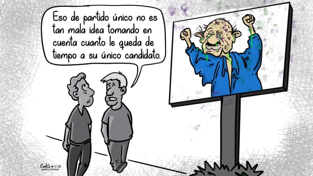 La Caricatura: El futuro de su partido único