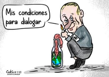 La Caricatura: Las «condiciones» de Putin