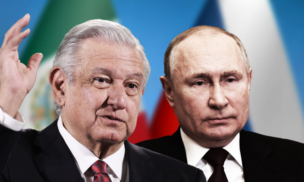 Presidente de México dice que le tiene «mucho respeto» a Vladímir Putin