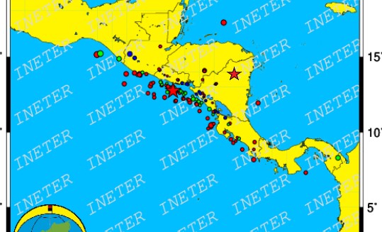19 sismos sacuden Jinotega, autoridades sorprendidas por ser poco común