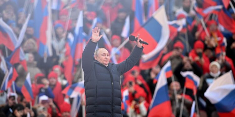 Putin asegura que Rusia está unida en guerra contra Ucrania