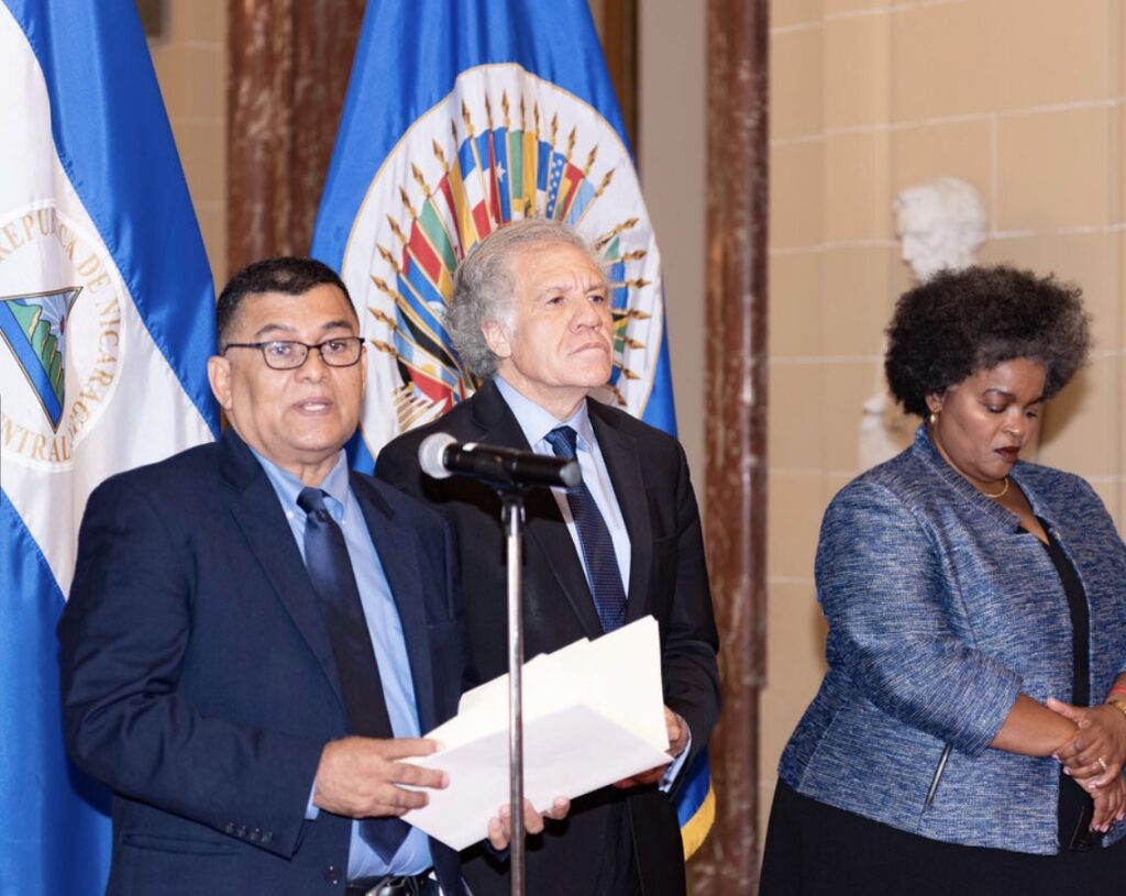 Nuevo embajador de Nicaragua: OEA es un aparato "de agresión" de EE.UU.