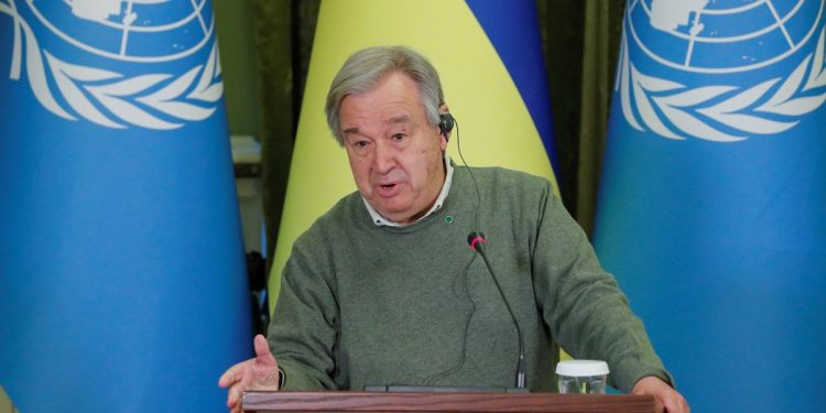 El Consejo de Seguridad discutirá el ataque a Kiev durante visita de Guterres