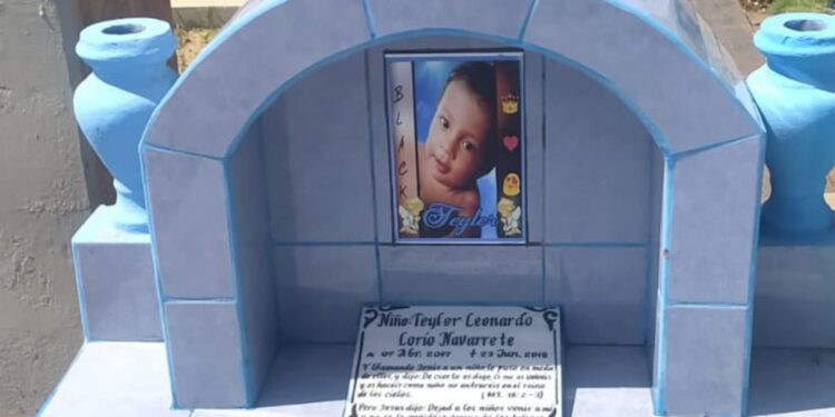 «Hoy Teyler Lorío estaría cumpliendo cinco años», lamentan sus padres. Foto: Artículo 66 / Redes sociales