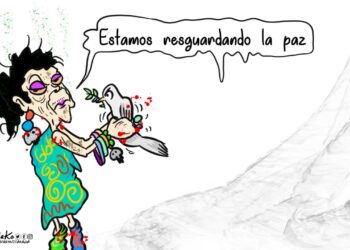 La Caricatura: La paz de la dictadura