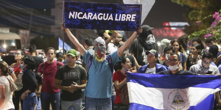 Protestas en Nicaragua en 2018
