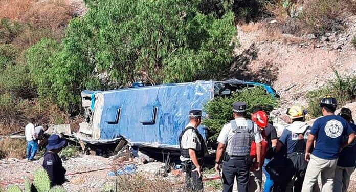 Siete migrantes centroamericanos mueren en accidente de tránsito en México