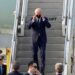 Joe Biden aterriza en Corea del Sur e inicia su primera gira por Asia