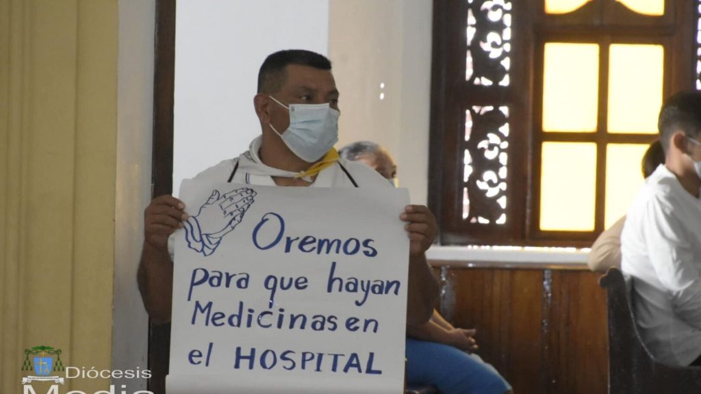 Monseñor Álvarez denuncia la «plaga del desempleo» que vive Nicaragua. Foto: Artículo 66 / Diócesis Media 