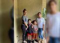 Hanzi Alemán: «Casi me ahogo en el río Bravo, junto con mis tres hijos, pensé que nos salvaríamos». Foto: Articulo 66 / Facebook
