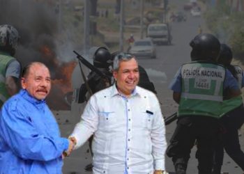 Dante Mossi y Daniel Ortega.