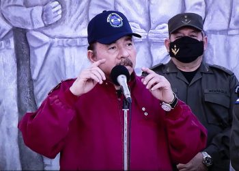Daniel Ortega asegura que el FSLN «va quedando» en manos de los jóvenes. Foto: Artículo 66 / EFE