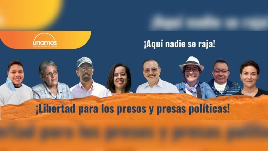 Unamos cumple 27 años de existencia con la mayoría de sus líderes presos por «traición a la patria»