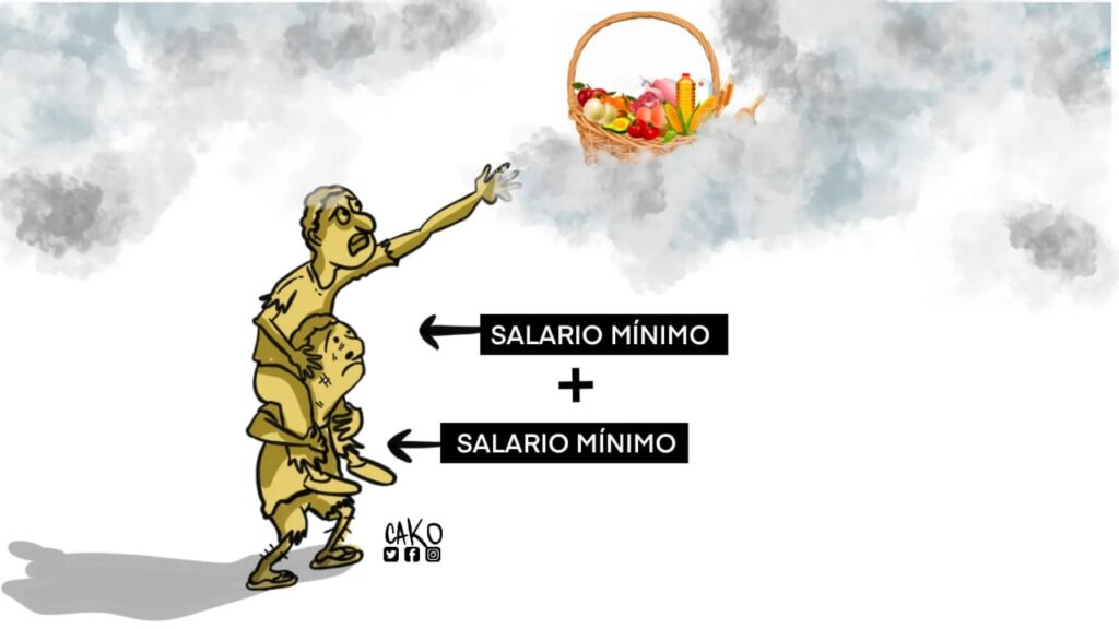 La Caricatura: Comida por las nubes