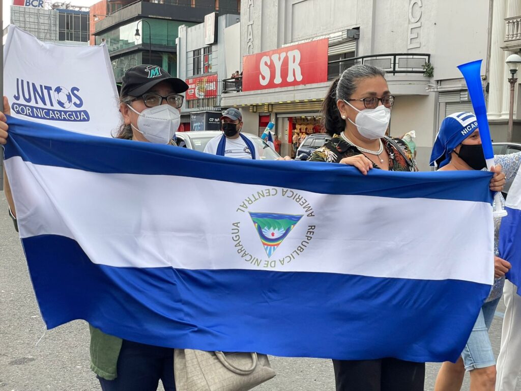Mothers of young people murdered by Ortega march in Costa Rica: "Nicaragua is in mourning"