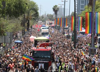 Realizan en Israel una de las marchas LGBTQ+ más grandes del mundo