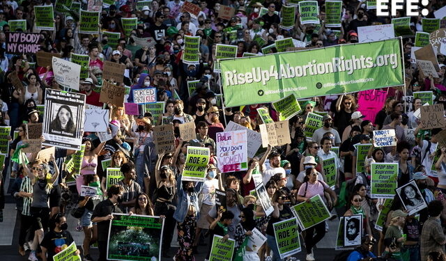 Masivas protestas continúan y se extienden por todo Estados Unidos a favor del aborto