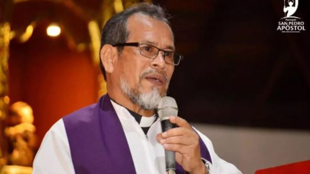 Padre Manuel Salvador García cumple 102 días como preso político de Ortega