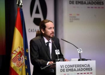 El ex vicepresidente del gobierno español y ex líder de izquierda Pablo Iglesias. Foto/Cortesía: Palacio de La Moncloa.