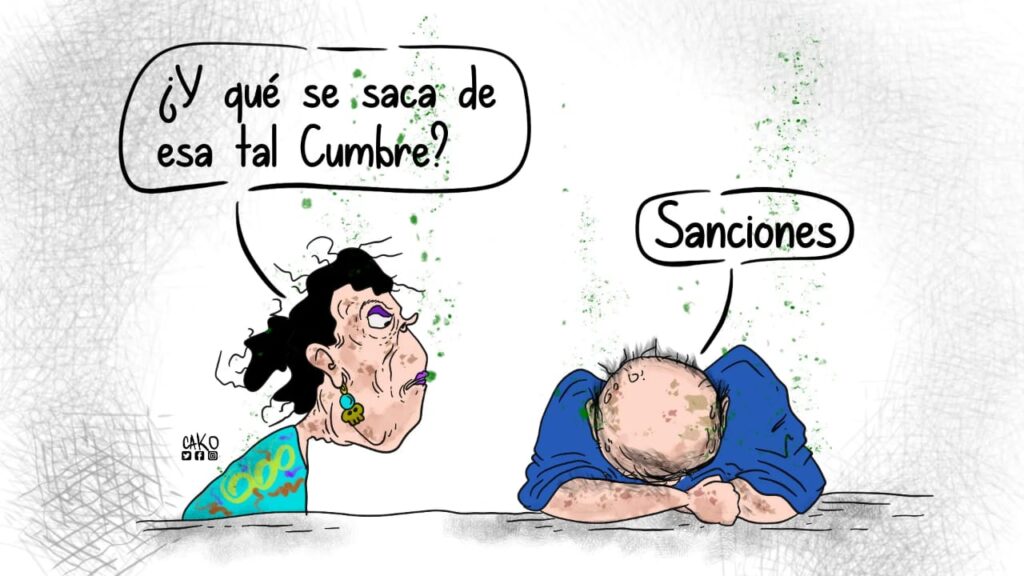 La Caricatura:  Resultados de la Cumbre