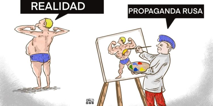 La Caricatura: Propaganda rusa