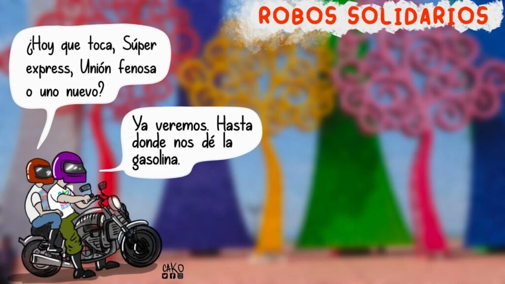 La Caricatura: Robos solidarios