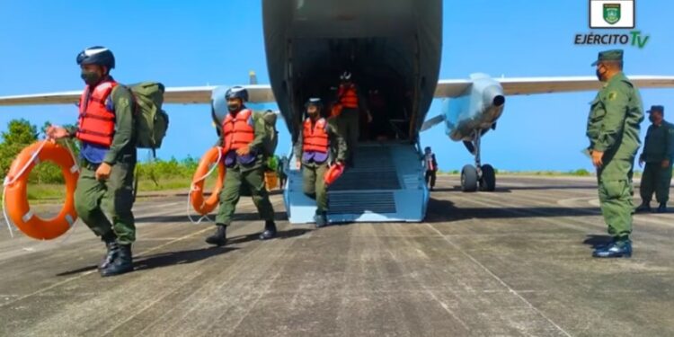 Ejército de Nicaragua despliega a las fuerzas armadas de rescate y salvamento hacia el Caribe del país