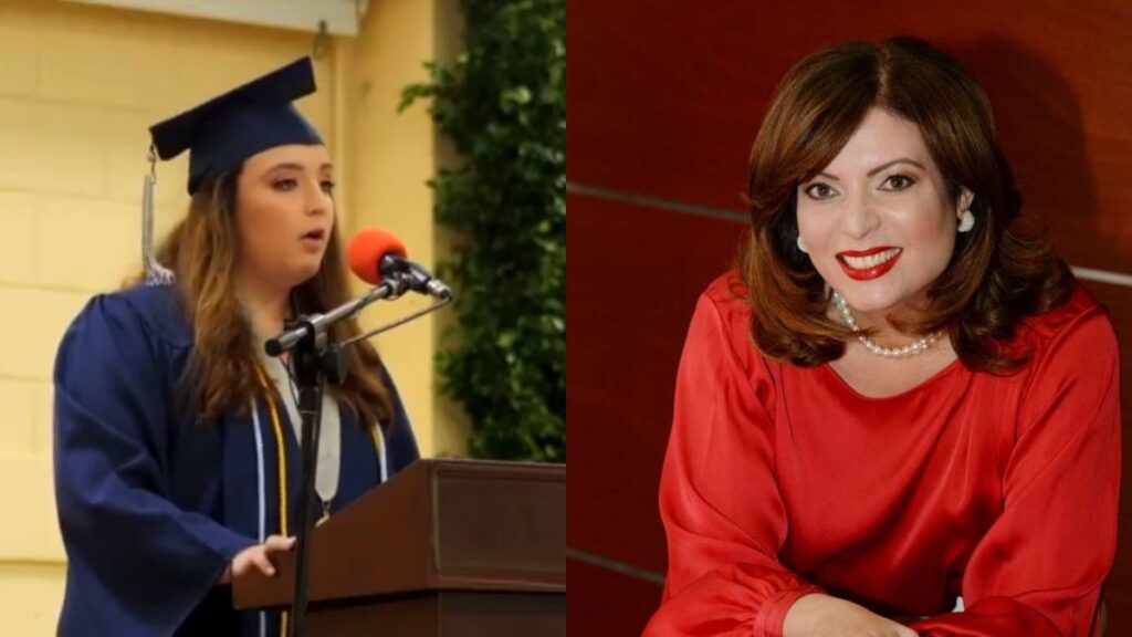 Hija de María Fernanda Flores le envía mensaje en su graduación: «Estamos juntas en esta lucha»
