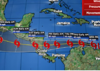 Colombia alerta a isla San Andrés sobre llegada del potencial huracán "Dos"