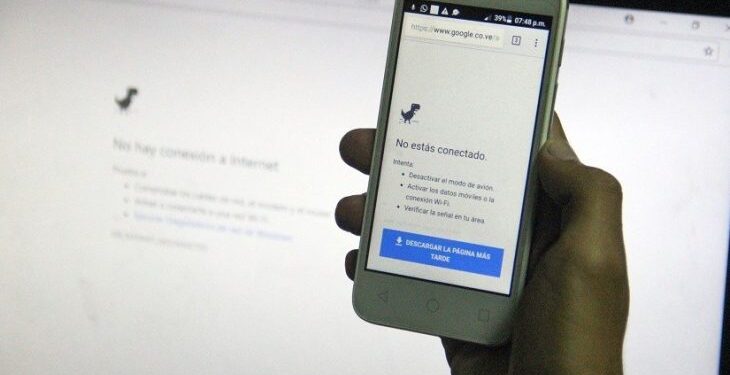 Venezolanos quedan sin internet por caída del servicio estatal, según ONG