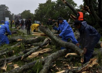 Reportan al menos cuatro personas muertas tras el paso de la tormenta Bonnie por Nicaragua. Foto: EFE / Artículo 66
