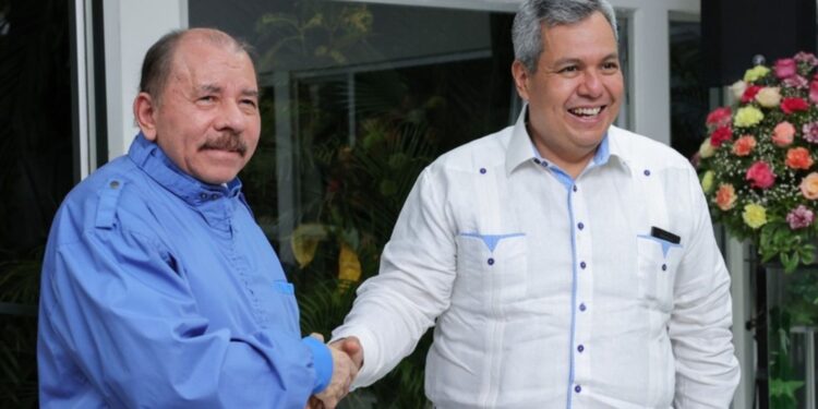 Dante Mossi defiende a Ortega y justifica financiamiento a su régimen. Foto: Artículo 66 / Gobierno