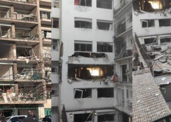 Enorme explosión en edificio de Uruguay deja varios heridos