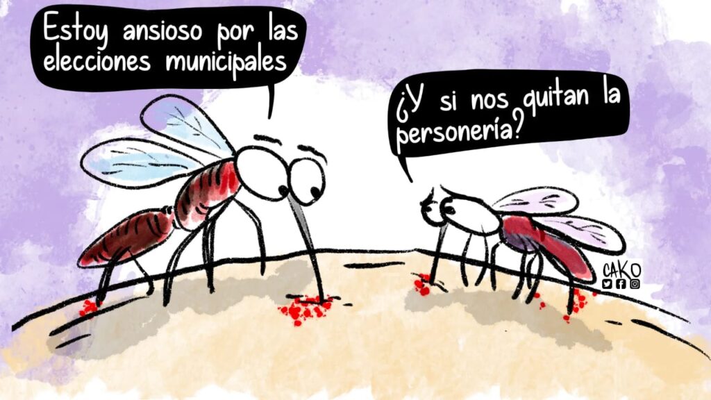 La Caricatura: El dilema de los zancudos