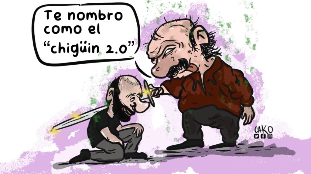 La Caricatura: La sucesión del dictador