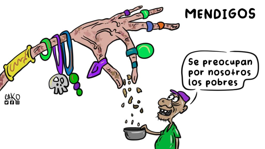 La Caricatura: Mendigos