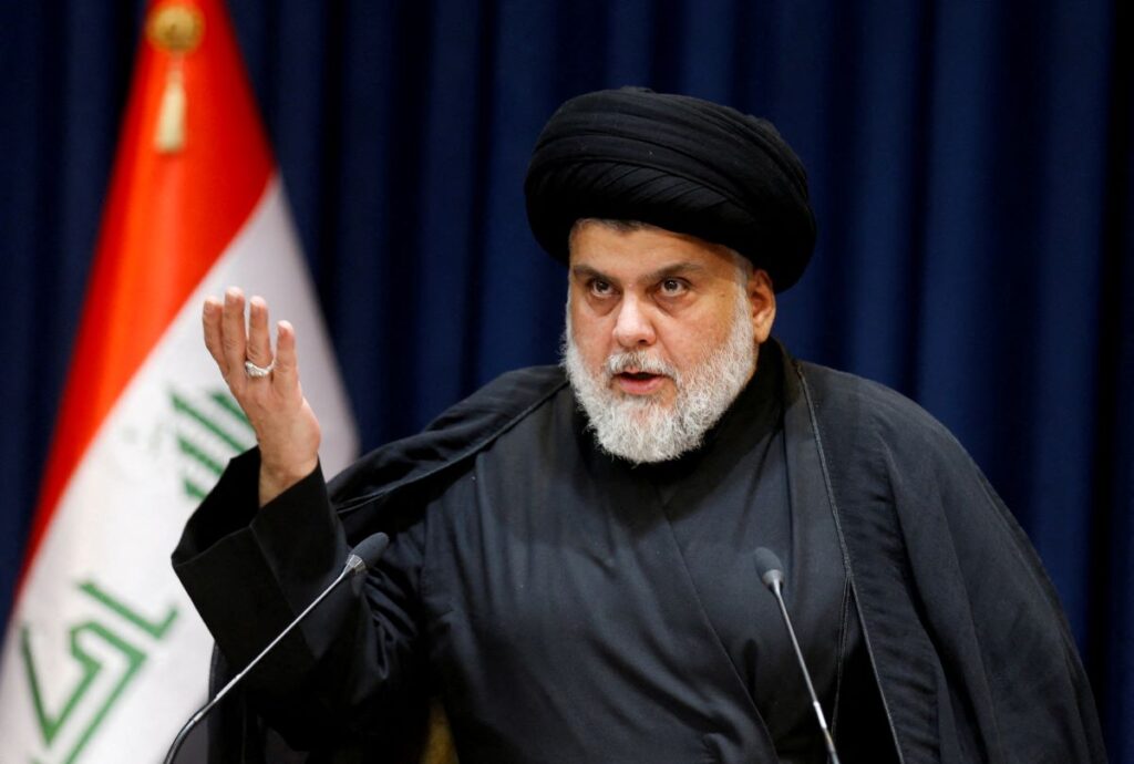 Líder Chií al Sadr renuncia públicamente a la política en Irák