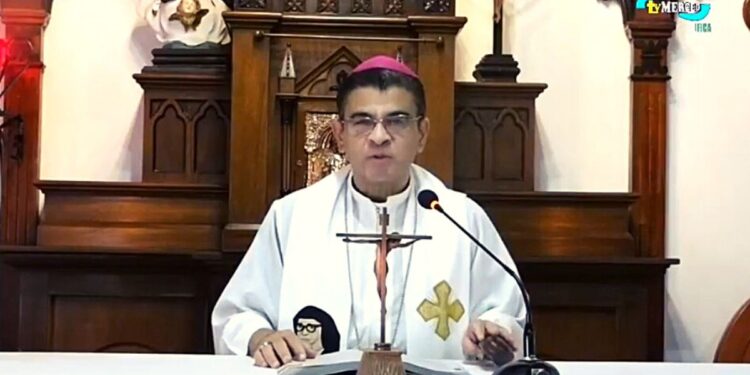 Monseñor Álvarez: «Me investigan no sé de qué. Ellos harán sus conjeturas». Foto: Captura de pantalla.