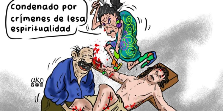 La Caricatura: Condenado. Por CaKo Nicaragua.