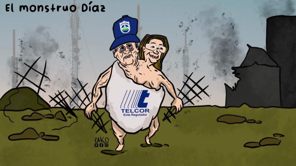 La Caricatura: El monstruo de dos cabezas