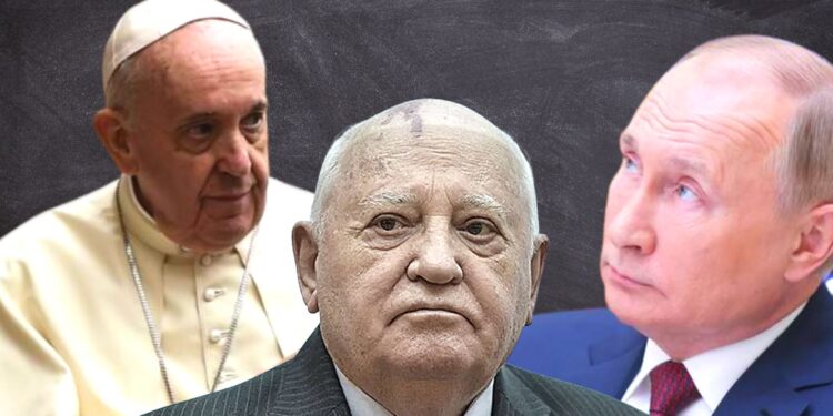 Papa Francisco y Putin elogian a Gorbachov y lamentan su muerte