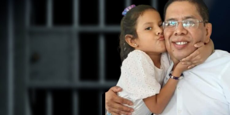 Alejandra reclama ver a Miguel Mendoza: «Necesito un abrazo de mi padre»