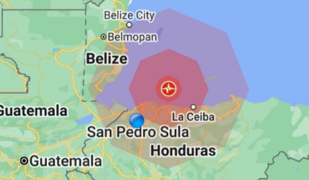 Fuerte sismo sacude Honduras, no se reportan víctimas